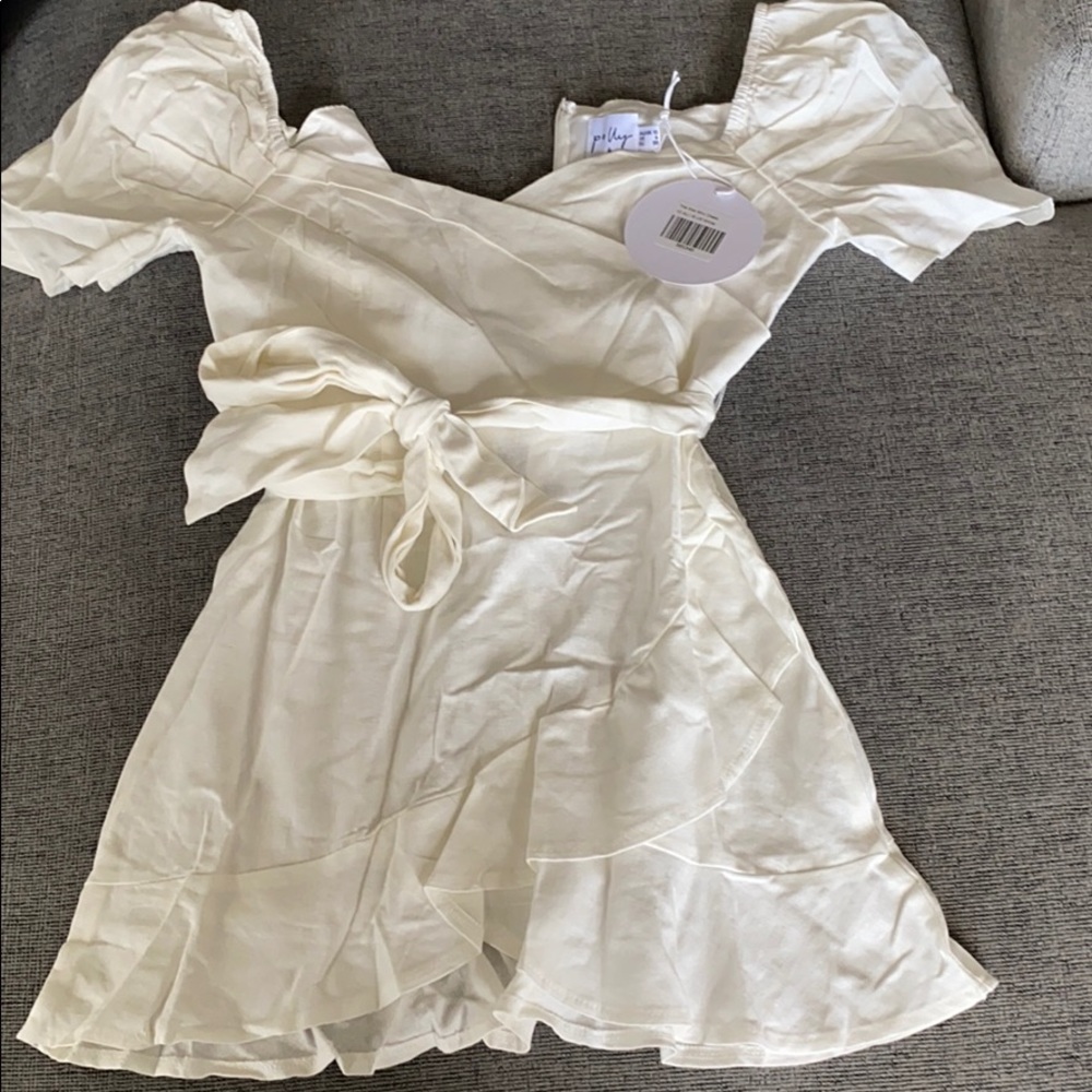 White princess Polly mini dress